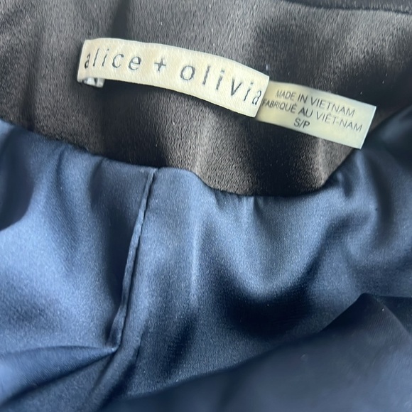 ALICE + OLIVIA KYLIE LONG SHAWL COLLAR JACKET - Picture 6 of 6